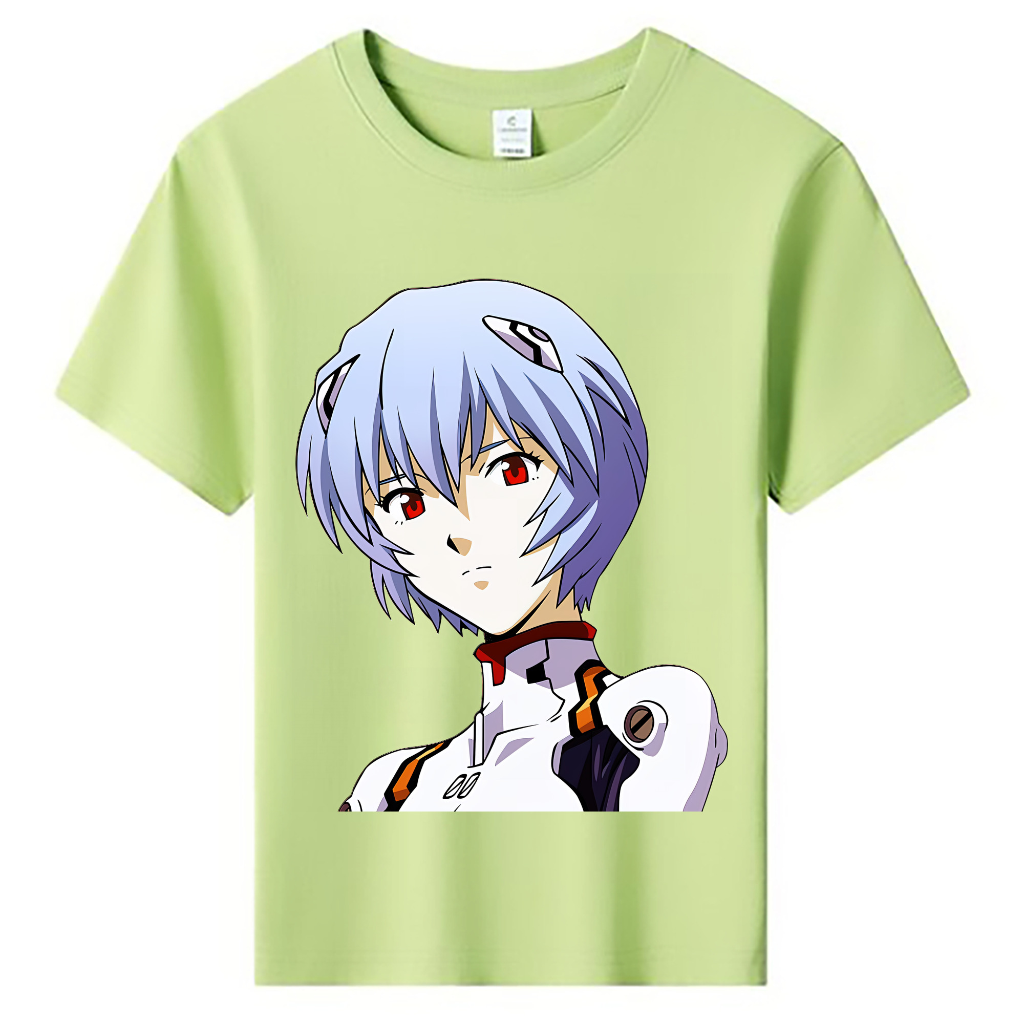 （画像用） EVA 新世紀エヴァンゲリオン 綿100％キッズTシャツ（フロントプリント）